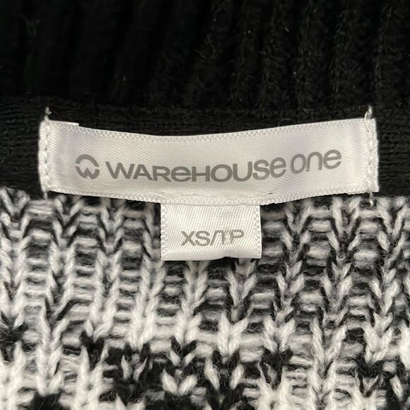 WAREHOUSE One Geometric Long Sleeve Cardigan Size Extra Small - Picture 13 of 16